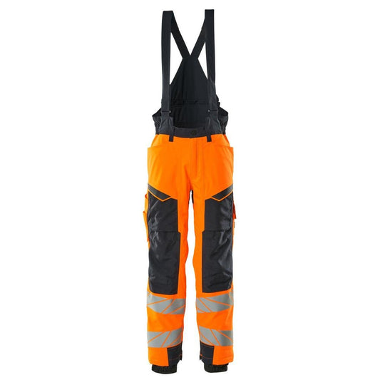 Winter trousers with knee pockets, CLIMASCOT® winter trousers