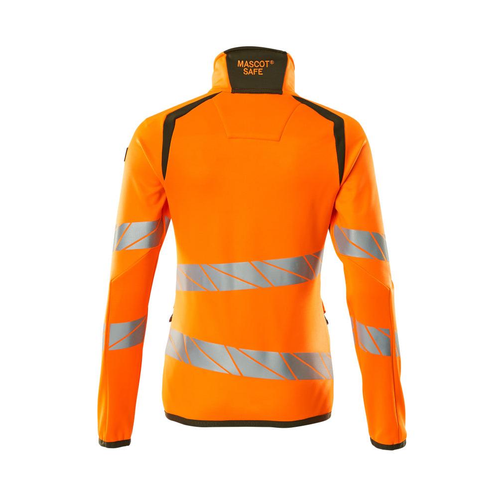 Fleece sweater with zip, women's microfleece jacket Multisafe