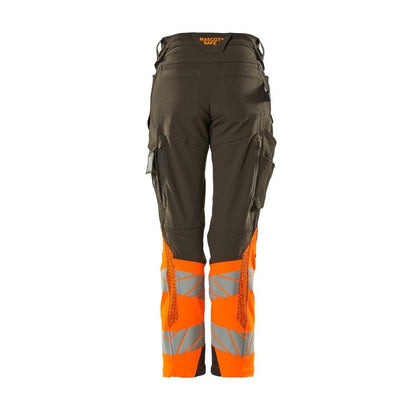 Pants, women, DIAMOND, knee pockets, stretch pants