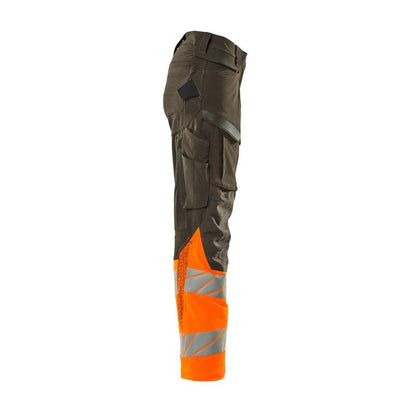 Pants, women, DIAMOND, knee pockets, stretch pants