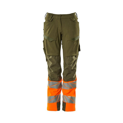 Pants, women, DIAMOND, knee pockets, stretch pants