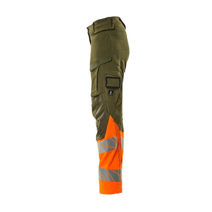 Pants, women, DIAMOND, knee pockets, stretch pants