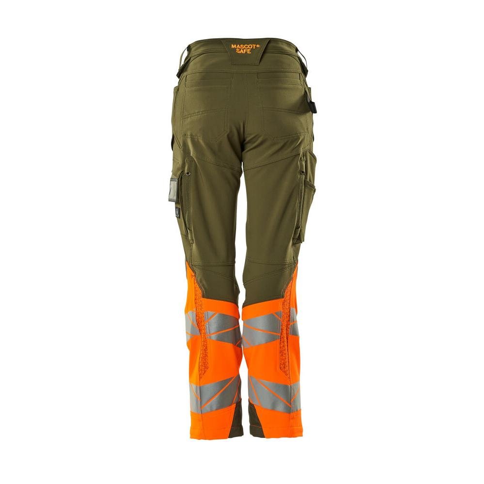 Pants, women, DIAMOND, knee pockets, stretch pants