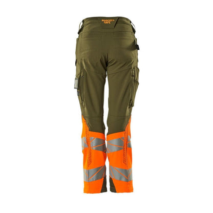 Pants, women, DIAMOND, knee pockets, stretch pants