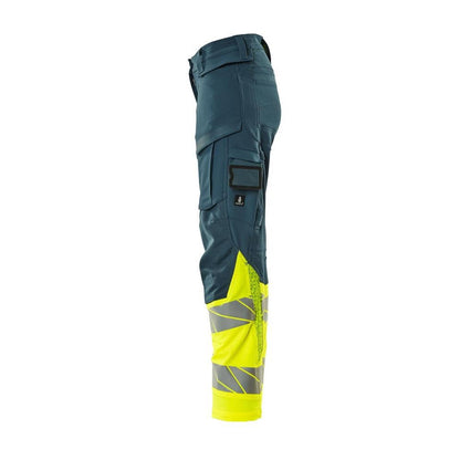 Pants, women, DIAMOND, knee pockets, stretch pants