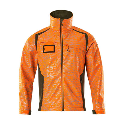 Softshell jacket with reflex effects Softshell jacket