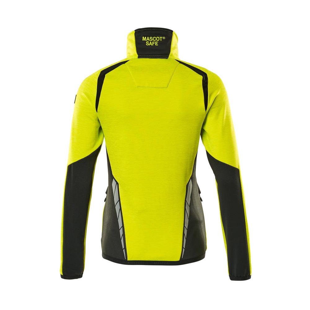 Fleece pullover with zip, women's microfleece jacket
