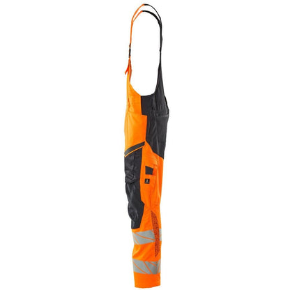 Dungarees, knee pockets, stretch inserts dungarees