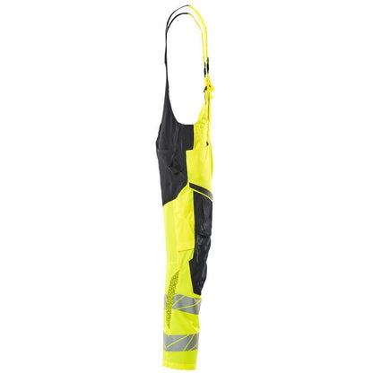 Dungarees, knee pockets, stretch inserts dungarees