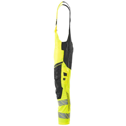 Dungarees, knee pockets, stretch inserts dungarees