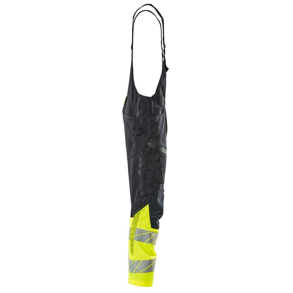 Dungarees, knee pockets, stretch inserts dungarees