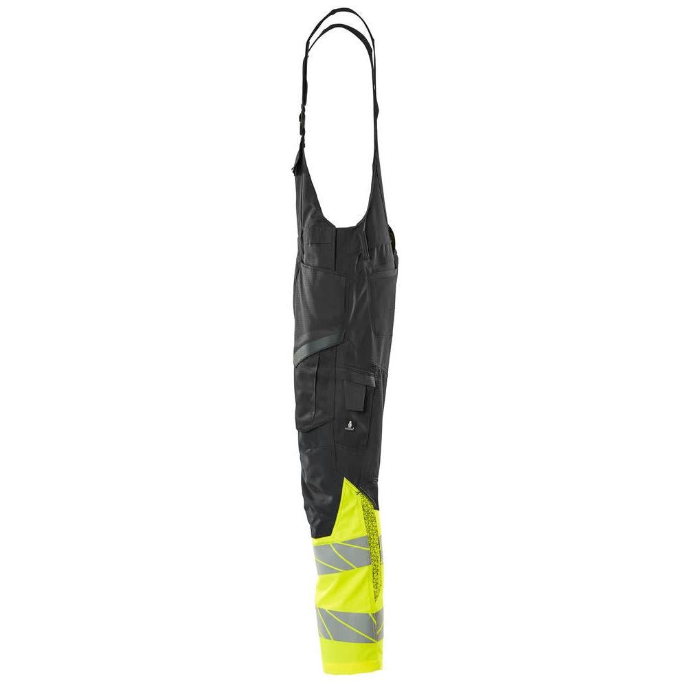 Dungarees, knee pockets, stretch inserts dungarees