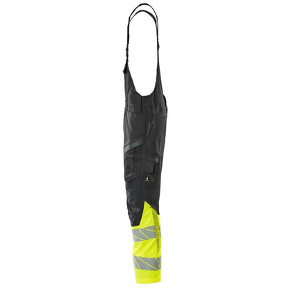 Dungarees, knee pockets, stretch inserts dungarees