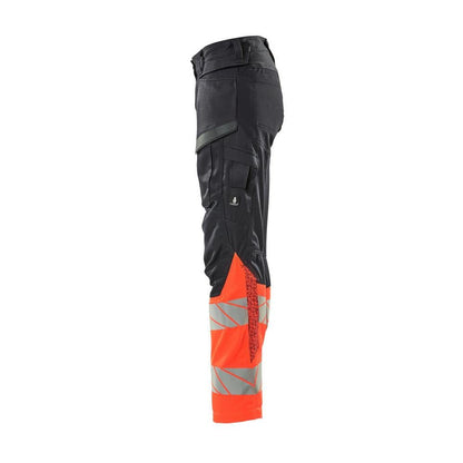 Pants, women, DIAMOND, knee pockets, stretch pants
