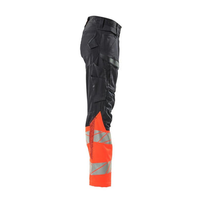 Pants, women, DIAMOND, knee pockets, stretch pants