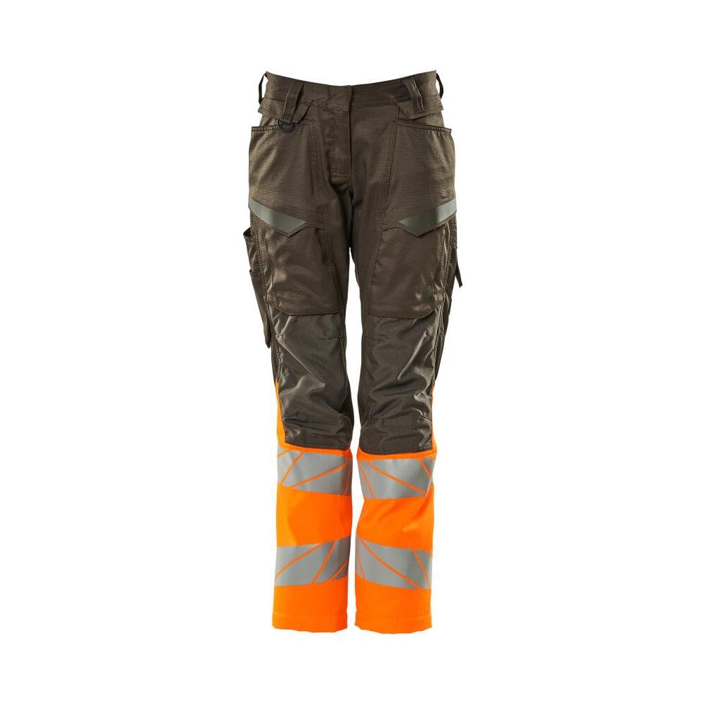 Pants, women, DIAMOND, knee pockets, stretch pants