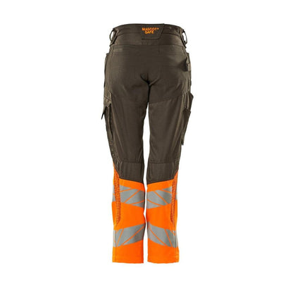 Pants, women, DIAMOND, knee pockets, stretch pants