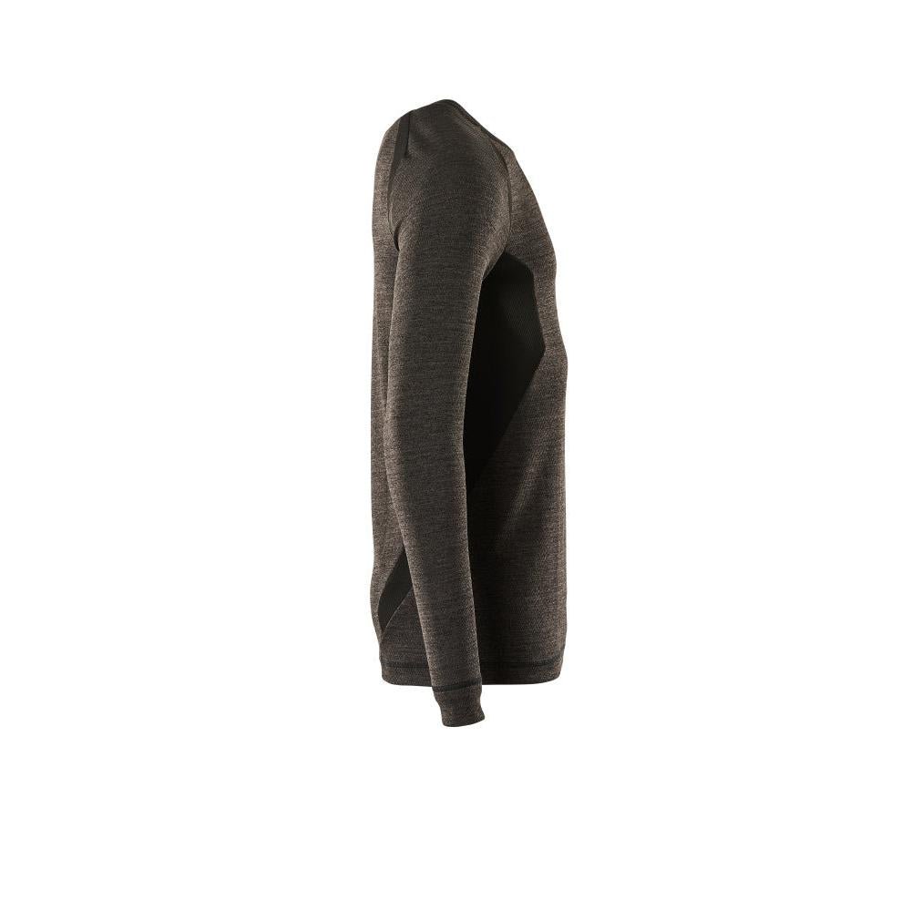 Functional undershirt, light weight functional undershirt, dark anthracite/black