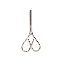 Nickel-plated straight scissors, 10 cm, st-st