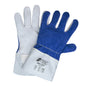 NITRAS CUT F, cut protection gloves, gray / blue