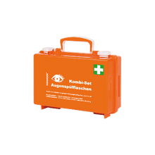 QUICK-CD Eye Wash Station Combo Set, Orange