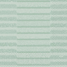 Inspiriert von der eleganten Minze Zellt.-Serv. 33, 3lagig, 1/4 Tessuto der Duni GmbH, zeigt dieses weiche Design einen blassgrünen Farbton mit subtilen Reihen von strukturierten Strichen und Punkten, die ein sanftes geometrisches Muster bilden. Die Packung enthält 250 Servietten.