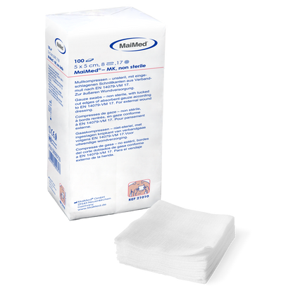 Comhbhrúíonn uige neamhsterile MaiMed-MK-100 píosa/mála páipéir