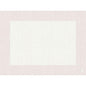 A rectangular image with a light pink border and a white center, both with a woven grid pattern, inspired by an eco-friendly table decoration with the Bio-Dunicel sets 30x40 Linnea white-high-quality placemats (100 pieces) from Duni GmbH. A small white logo is located at the bottom right.