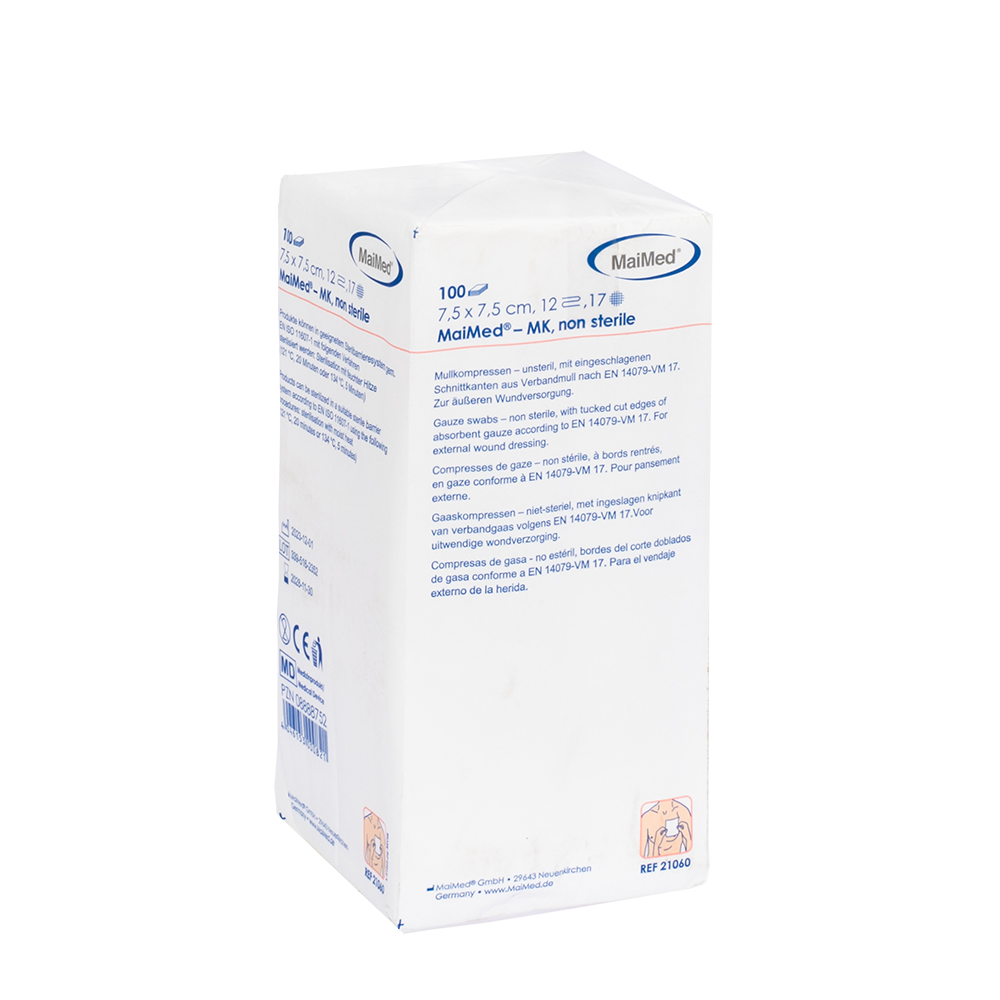 Comhbhrúíonn uige neamhsterile MaiMed-MK-100 píosa/mála páipéir