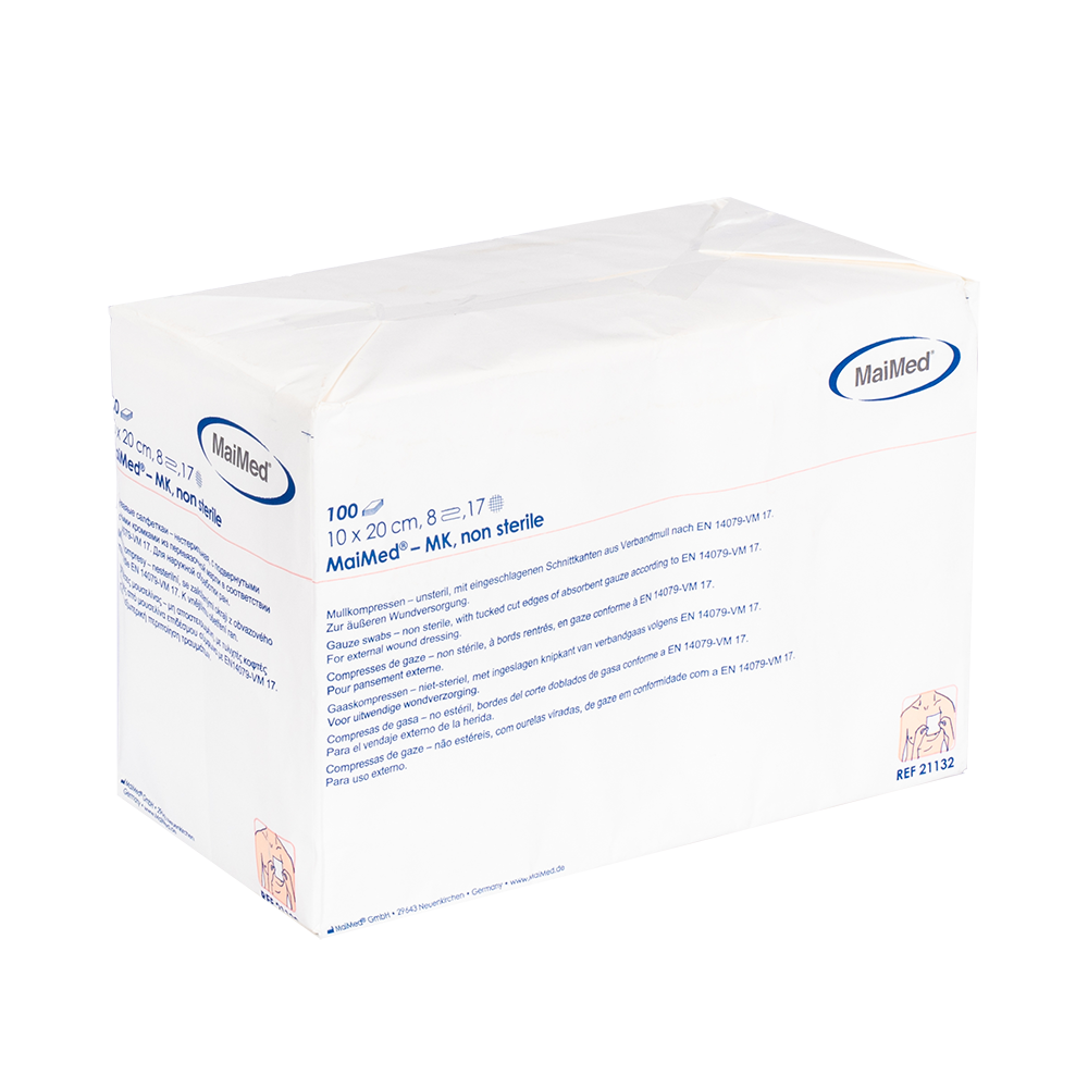 Comhbhrúíonn uige neamhsterile MaiMed-MK-100 píosa/mála páipéir