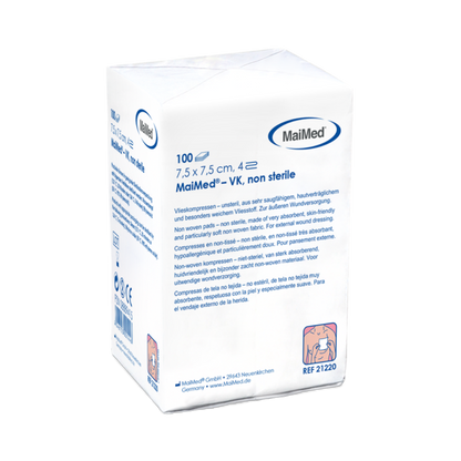 Comhbhrúite lomra neamh-steiriúil MaiMed-VK de 100 píosa/mála páipéir