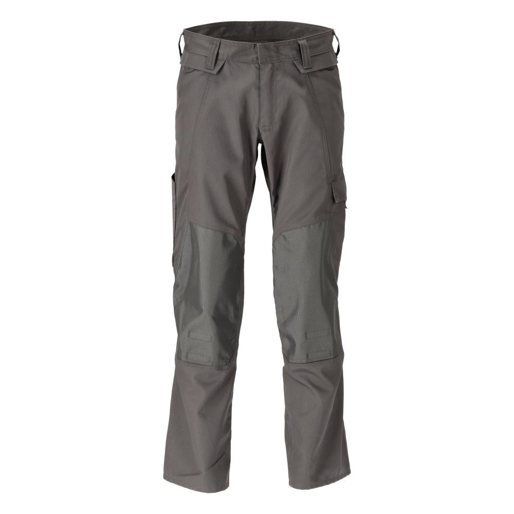 Trousers with knee pockets