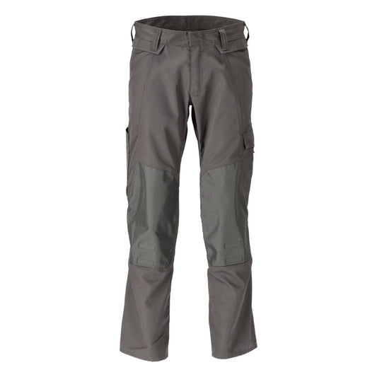 Trousers with knee pockets