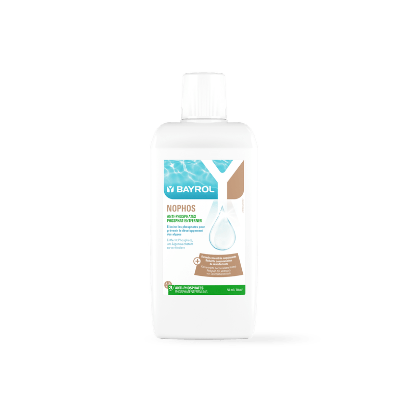BAYROL Nophos 1 L For the removal and prevention of phosphates in pool water