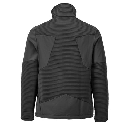 Fleece sweater, short zip, microfleece jacket lining