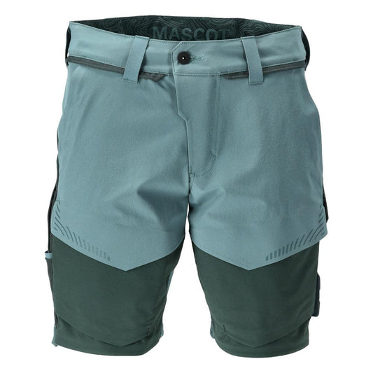 Shorts, stretch, light weight shorts, light forest green/forest green