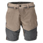 Shorts, stretch, light weight shorts, dark sand beige/anthracite gray