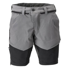 Shorts, stretch, light weight shorts, anthracite grey/black