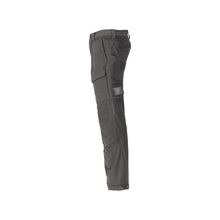 Trousers, knee pockets, durable, stretch trousers, anthracite grey