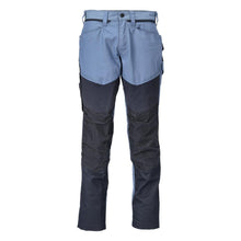 Trousers with knee pockets trousers, stone blue/black-blue
