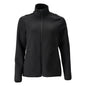 Fleece pullover with zip, women's microfleece jacket