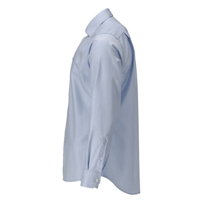 Shirt, modern fit, light blue/white