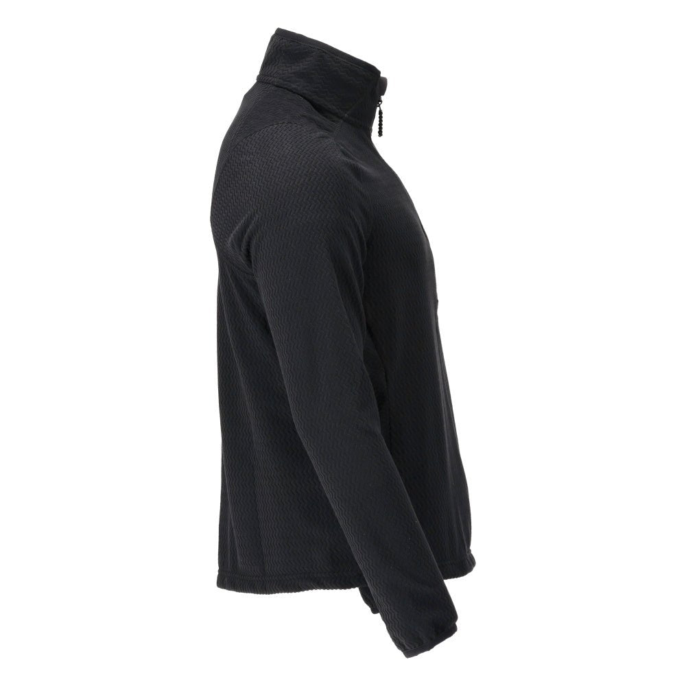 Microfleece sweater with short zipper microfleece jacket