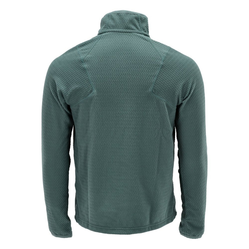 Microfleece sweater with short zipper microfleece jacket