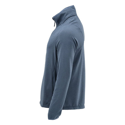 Microfleece sweater with short zipper microfleece jacket