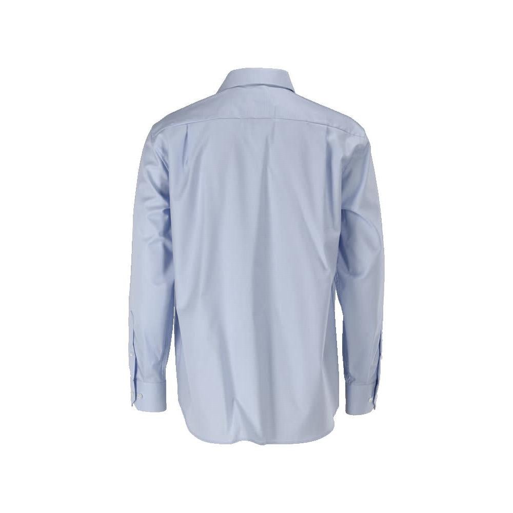 Shirt, classic fit, light blue/white