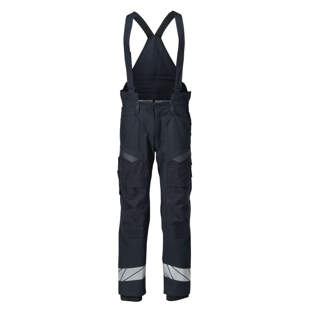 Winter trousers with knee pockets, CLIMASCOT® winter trousers