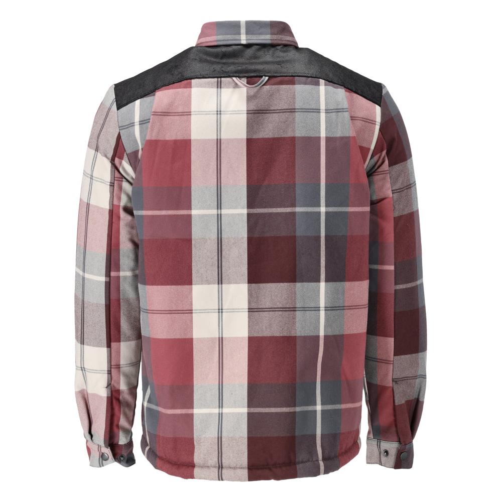 Shirt, checked, fiber fur lining, thermal shirt