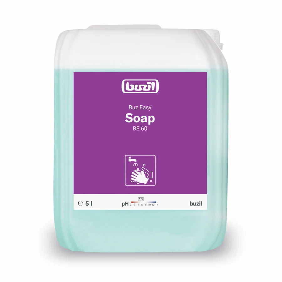 Buzil Buz Easy Soap Skin-mild hand wash lotion | Canister (5 l)