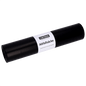 Pictured is a roll of EMIL DEISS KG (GmbH + Co.) DEISS 25070 garbage bags, 700x1100 mm type 60 black, roll (25 pieces), on a plain light gray background.